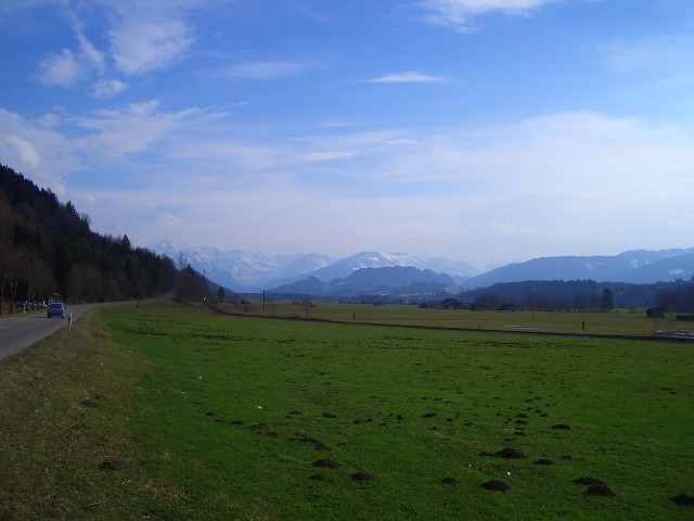 Allguer Alpen bei Oberstdorf bei Frhlingsbeginn